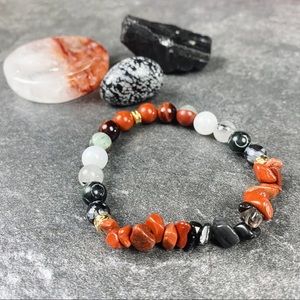 Mens protection calming and confidence bracelet
